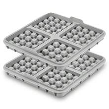 Air Fryer Silicone Waffle Mold, 4-Cavity Square Waffle Baking Pan, Non-Stick Silicone Waffle Maker Tray, Heat-Resistant Reusable Air Fryer Accessory, For Homemade Waffles, Pancakes, Brownies And Various Desserts - View 14