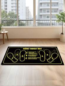 Workouts Squat Guide Mat For Posture Correction And Lower-Body Mobility,Training Mat Yoga Mat Heavy-Duty Fitness Mat Weight Loss Pilates Workout Equipment Home Exercise Set Walking Pad Gym Workout Sets Gym Accessory Halloween Summer Gym - Multicolor - View 14