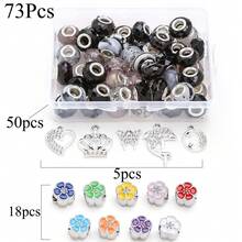 73Pcs Adult Handmade Beading Set, Suitable For DIY Holiday Decoration Jewelry Making, Clothing Accessories, Home Decor, Home Handicrafts, Cultural Creative Handmade Accessories - Multicolor - View 10