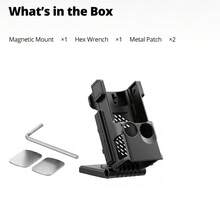 Ambitful DP03 Magnetic Mount Bracket, Foldable Expansion Adapter Base Compatible With D JI Osmo Pocket Series, Multi-Hole Cold Shoe Extension Fixed Holder - View 12