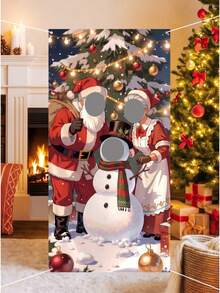 1件裝聖誕照片背景布 聖誕橫幅 聖誕拍照亭 Merry Christmas 派對拍照背景 聖誕裝飾 聖誕派對用品 2026聖誕裝飾 聖誕居家裝飾 2027新年裝飾 - 彩色 - 查看 9