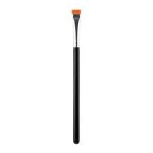 1 pieza Pincel plano para corrector, pincel delineador, pincel plano ultra delgado para corrector, herramienta de maquillaje de base y corrector de precisión - Negro - Ver 12