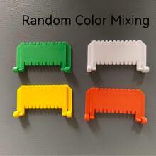 1/4/6pcs Hinge Sewing Clips, Practical Handmade Sewing Positioning Tool And Neat Uniform Stitch Template Tool. Suitable For Embroidery, Fabric Collage And Handmade Sewing To Help Create Neat Straight Stitches. Suitable For Art, Wedding, Home Decor, Also Suitable For Camping Gear, Vacation Essentials, Cute Collectibles. Gift For Family Members. - Regular Model - View 11