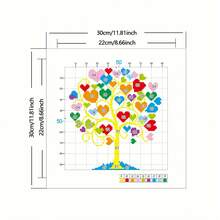 Adult Printed Cross Stitch Kit Full Series Heart Tree Cross Stitch Embroidery Set Beginner DIY 11CT Medium Grid 3-Strand Thread Sewing Starter Kit 12*12 Inches - Multiple Styles - View 5