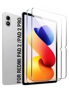 2pcs Screen Protector Film For Redmi Pad 2/ Pad 2 Pro/Pad 2 Pro 5G/ Pad 2 9.7, Pad Mini /POCO Pad X1/ M1 / Pad 7/7 Pro/ Pad 8/8Pro Tablet, 9H Hardness Anti-Scratch Tempered Glass Film, Compatible With Phone Case, Anti-Scratch High Definition Transparent Bubble-Free Protective Film, Tablet Screen Protector Film - Clear - View 24