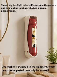 1pc Expandable Bathroom Towel Rack Wall Mounted No Drilling Bathroom Towel Storage Rack Kitchen Storage Rack - Multicolor - View 9