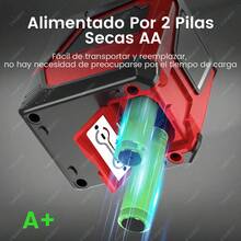 Nivel Láser Autonivelante De 2 Líneas FAGHTO ®   1mm Precisión Ip54 Con Soporte Magnético L Giratorio De 360 ° - Rojo - Ver 8