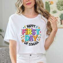 Women T-Shirts - 白色 - 查看 1