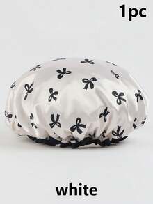 Double Layer Women's Waterproof Shower Cap, Suitable For Bathing, Home, Kitchen Smoke Protection, Shower Cap - Multicolor - View 11