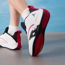 Nike 新款 Jordan All Game 男子運動鞋 籃球比賽訓練 I85 PF 緩震籃球鞋 - 黑白紅 - 查看 5