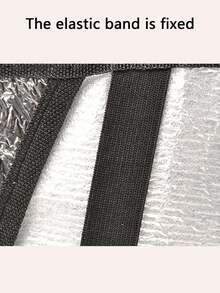 Foam Car Steering Wheel Sunshade Cover, Anti-UV Heat Insulation Protective Cover - A - View 6