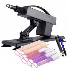 Automatic Dildo Sex Machine With Realistic Dildo,Sex Machine Thrusting Sex Machine For Man,Adult Sex Toys With 8 Accessories Sex Machine For Women With 3XLR Connector - US A Type Plug(110-127V) - View 1