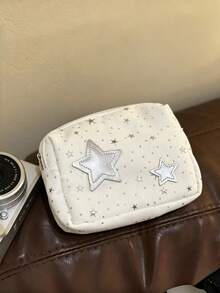 Tas Penyimpanan Makeup Gaya dengan Desain Niche Jepang & Korea, Tas Kosmetik Genggam, Kantong Penyimpanan Pembalut Wanita Portabel CCD - MultiWarna - View 13