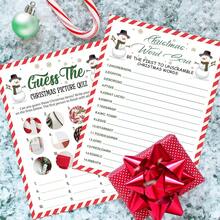 40/20cps/Christmas Tree Game, Christmas Candy Mini Game, Christmas Party Supplies, Suitable For Team Building Activities And Family Party Games, Winter Theme Events, - Christmas - View 2