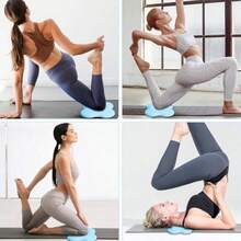 2 Peças Joelheiras de Yoga, Adequadas para Homens e Mulheres, para Fitness, Viagem, Meditação, Ajoelhar, Prática de Equilíbrio, Yoga no Chão e Pilates. Feitas de Material de Enchimento Reforçado para Proteger Joelhos, Cotovelos, Pulsos e Palmas. Material de Espuma, Adequado para Yoga - Multicolorido - Visão 6