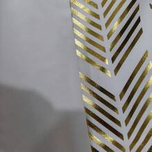 shangxia 4PCS--Gold Foil Geometric Pattern Pillow Covers, Luxury Gold Diamond Lattice Pattern Cushion Covers, Modern Minimalist Living Room Sofa Pillow Covers, Pillow Inserts Not Included - Gold - View 3