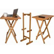 Folding Tables - Maple - View 7