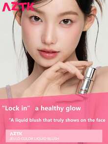 AZTK Blush Liquid Highlighter Matte Finish Complexion Enhancing Volumizing Contouring Long-Lasting Natural Versatile - JC15 NEW - View 3