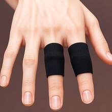 Elastic Compression Finger Joint Sleeve, Sports Fitness Training Basketball Finger Guard - Multicolor - View 7