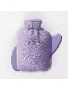 Hot Water Bottle With Soft Cover - 2 Liter/1 Liter Large - Classic Hot Water Bottle For Pain Relief, Neck And Shoulder Heat Therapy, Foot Warmer, Menstrual Cramp Relief, Hot And Cold Therapy - Great Gift For Christmas And Halloween - Multicolor - View 14