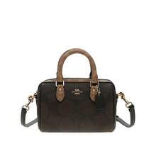 Coach Rowan Vintage Lady's Shoulder Crossbody Handbag CAB16IMXI8 - Walnut/brownish-yellow CAB16IMXI8 - View 12