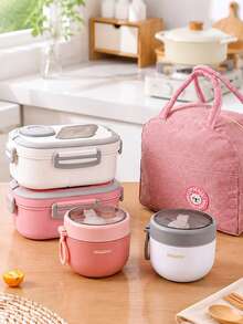 SEAL LOCK Adult Lunch Box, Large Capacity School Lunch Box, Bento Box - Built-In Utensils, Microwave (Remove Lid), Lunch Bag, Suitable For Home, School, Office, Travel, Back To School, Outdoor Picnic - Multicolor - View 7