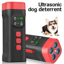 New Smart Ultrasonic Dog Repellent And Training Device, Uses Ultrasonic Sound To Repel Dogs Without Physical Harm. Suitable For Daily Pet Barking Or Biting Training. Elegant Design, Easy Operation And Portable. 4-Core High-Power Ultrasonic, High-Frequency Ultrasonic Sound Waves Stimulate Aggressive Dogs' Hearing And Make Them Feel Fearful, Dog Accessories - Multicolor - View 11