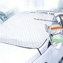Magnetic Car Windshield Snow Cover, Thick Anti-Snow, Anti-Sunshade, 4-Season Universal Windshield Protector - Multicolor - View 14