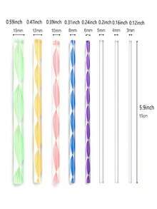 23Pcs Mandala Dotting Tools Set Acrylic Rods Stainless Steel Ball Tips Silicone For Rock Painting Clay Art - Multicolor - View 7