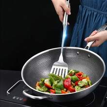 Turners & Spatulas - 8" Wide X 38.8" Long Slotted Spatula - View 4