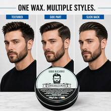 Men's Hair Styling Wax, Water-Based Hair Wax With Flexible Hold And Smooth Finish, Easy To Apply And Restyle For Slick Back, Side Part And Textured Hairstyles, - Hair Styling Wax - View 6