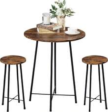 Folding Tables & Chairs - Brown - View 1