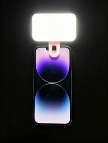 1 buah Lampu Pengisi LED Jepit Portabel, Cocok untuk Fotografi Olahraga - Desain Ringkas, 3 Mode Pencahayaan, Cahaya Putih/Alami/Hangat, Kecerahan dan Sudut yang Dapat Diatur, Antarmuka USB, Cocok untuk Laptop/Smartphone/Tablet/Rapat Zoom/Riasan, Juga Cocok untuk Selfie dan Siaran Langsung, Lampu Pengisi Cermin, Lampu Rias, Lampu Cermin Rias, Lampu Selfie Portabel - A - View 15
