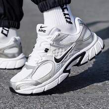 Men's V5 RNR Sports Shoes Training Running Shoes, Super Cool Running Shoes, Really High Aesthetic Value - White/Gray - View 11