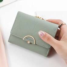 Women Wallet & Check Holder - Green - View 1