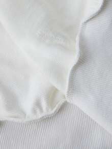 Women's Cotton Top, Basic Loose Zip-Up Hoodie, Soft Breathable Drop Shoulder Long Sleeve Sweatshirt For Spring And Autumn - White - View 8