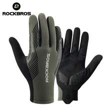 ROCKBROS 1PC Unisex Cycling Full Finger Gloves: Ultimate Comfort Ergonomic Fit, Touchscreen Ready & SBR Shockproof MTB Gloves – Anti-Slip, Breathable Versatile Gear For Spring & Autumn Outdoor Bike Riding - Multicolor - View 15