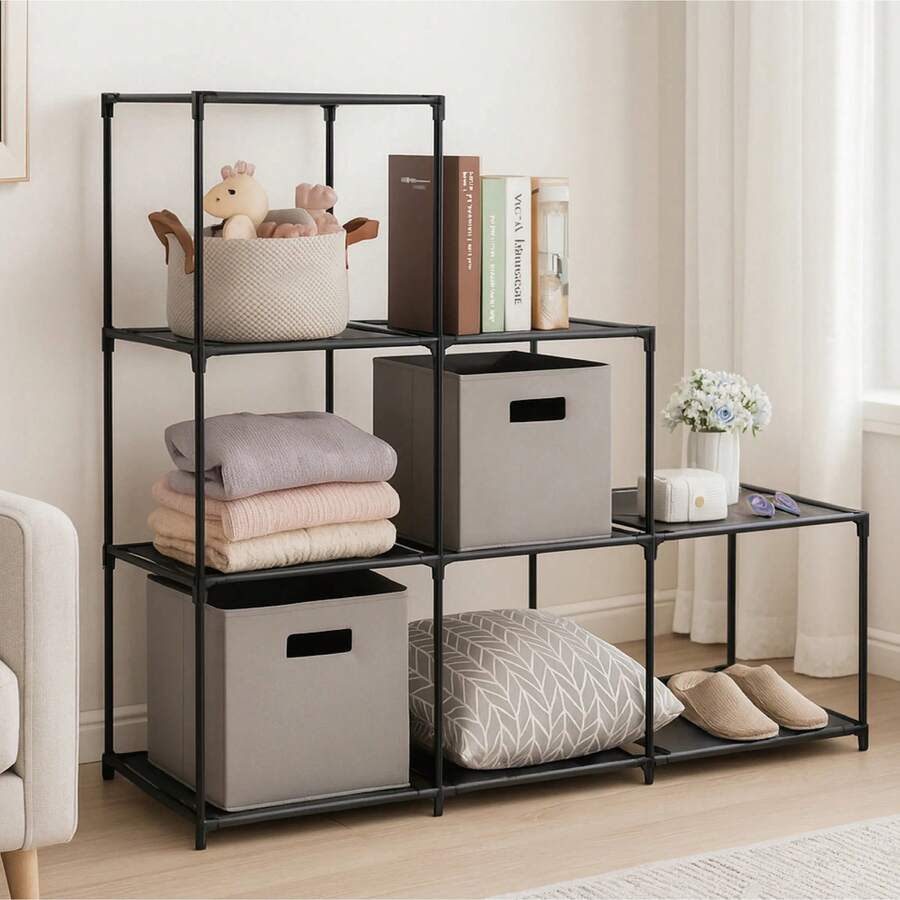 Utility Shelves - Black - View 1
