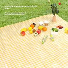 Outdoor Camping Blanket, Waterproof Picnic Mat, Portable Lightweight Foldable Durable Multifunctional Seat Cushion, Essential For Spring And Summer Picnics, Camping, Hiking, And Outdoor Adventures. - B - View 1