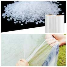 1pc 0.1mm PE Rainproof Cloth Transparent Tarpaulin Pergola Waterproof Canopy Greenhouse Succulent Plant Keep Warm Waterproof Cover - A - View 4