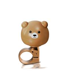 1pc Cartoon Panda Bicycle Bell, Universal For Mountain Bike/Scooter/Balance Bike/Decoration - Multicolor - View 3