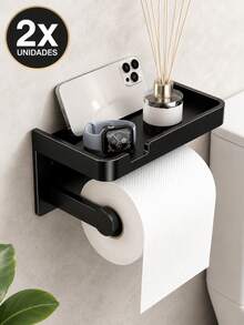 Tissue Box & Rack - Schwarz - Übersicht 10