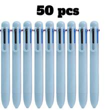 Customized Name Multi-Function Pen Colleague Gift, 6-In-1 Multi-Color Pen 5 Colors, Stationery, Multi-Use Pen, Colleague Gift, School Supplies - Sets - View 10