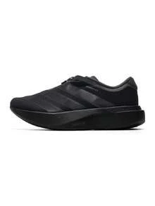 Adidas Women's Adizero Evo SL ZIP W Racing Training Running Shoes With Zipper Upper KI4797 - No. 1 Black/Dark Grey/Metallic Silver - View 6