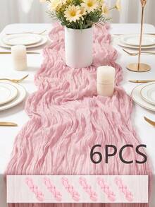 Sage Green Cheesecloth Table Runner Fall Wedding Birthday Party Home Decor - Cheese Cloth - View 63