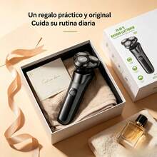 Cabezales flotantes adaptables al contorno facial, Afeitado Comodo y Preciso, Para Uso Diario - Negro - Ver 2