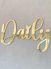 Personalized Name Letter Wall Decal, Customizable Name And Text, Extra Large Size, Custom Name Decorative Letters, Suitable For Home Nursery, Bedroom, Classroom Background And DIY Decoration - Multicolor - View 3