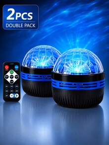 USB Powered Aurora Projector Light With Remote Control, 6-Color Dynamic Northern Lights Water Ripple Starry Sky Lamp, Romantic Atmosphere Decorative Light For Bedroom, KTV, Stage, Valentine's Day, Christmas Gift For Women - Northern Lights Projector - View 14