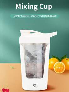 450ml Electric Shaker Cup, Built-In 500mAh Battery USB Rechargeable Automatic Stirring Cup, IPX5 Waterproof Portable Mixing Shaker Cup, Suitable For Protein Powder, Coffee, Matcha, Milkshake - Multicolor - View 9
