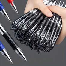22pcs Large Capacity Set, Blue Ink, Comfortable Grip And Quick Drying, Smooth Writing, Suitable For Note-Taking And Writing, Perfect Office And Study Supplies - Sets - View 2